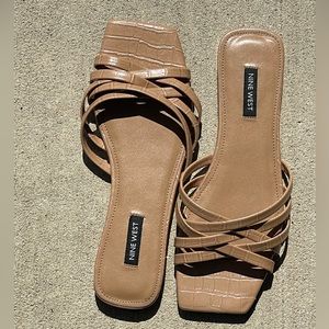 Beige Women Sandal.